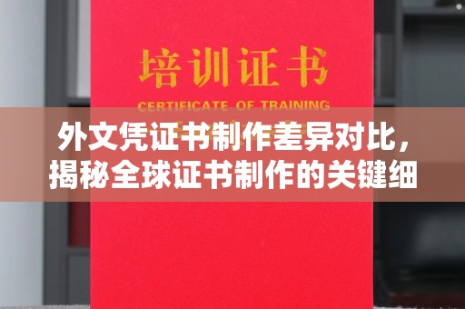 阿克陶外文凭证书制作差异对比，揭秘全球证书制作的关键细节